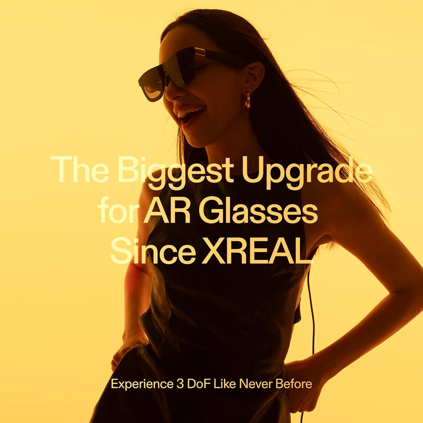 One AR Smart Glasses with X1 Chip – 147" 120Hz HD Display, 3DoF Motion, Adjustable Lens Transparency & Premium Audio | Compatible with iPhone 16/15, Steam Deck, ROG, Mac, PC, Android & iOS