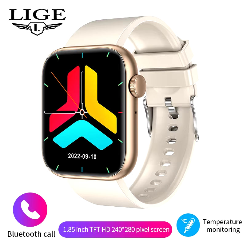 2025 Smartwatch with Wireless Charging β Bluetooth Calling, Custom Watch Faces | Fitness Tracker for Men & Women