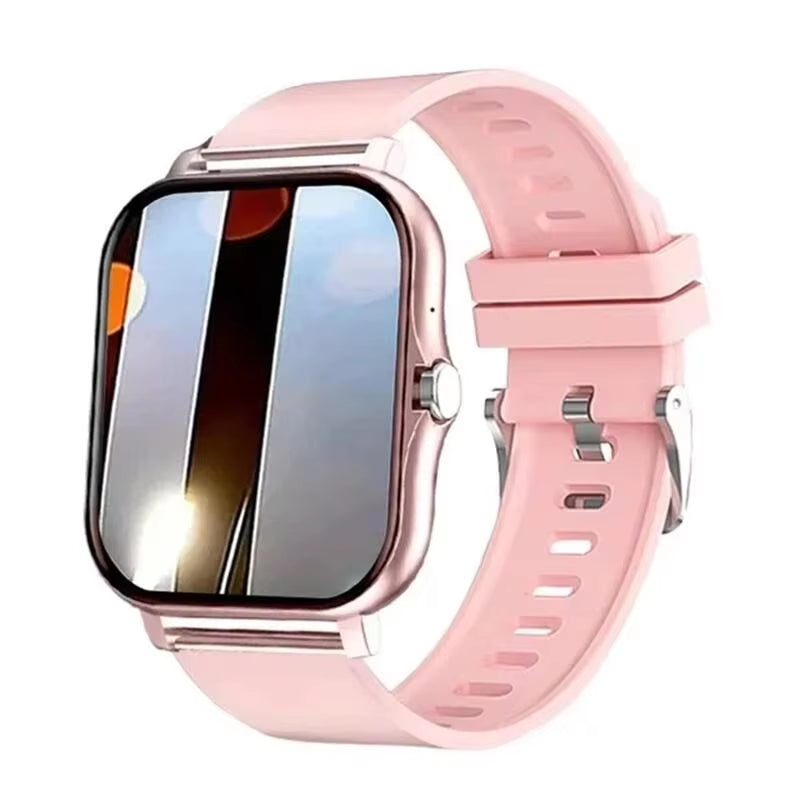 2025 New Smart Bluetooth Call & Message Reminder Watch – Full Touch Screen Fitness Tracker for Men & Women, Perfect Gift