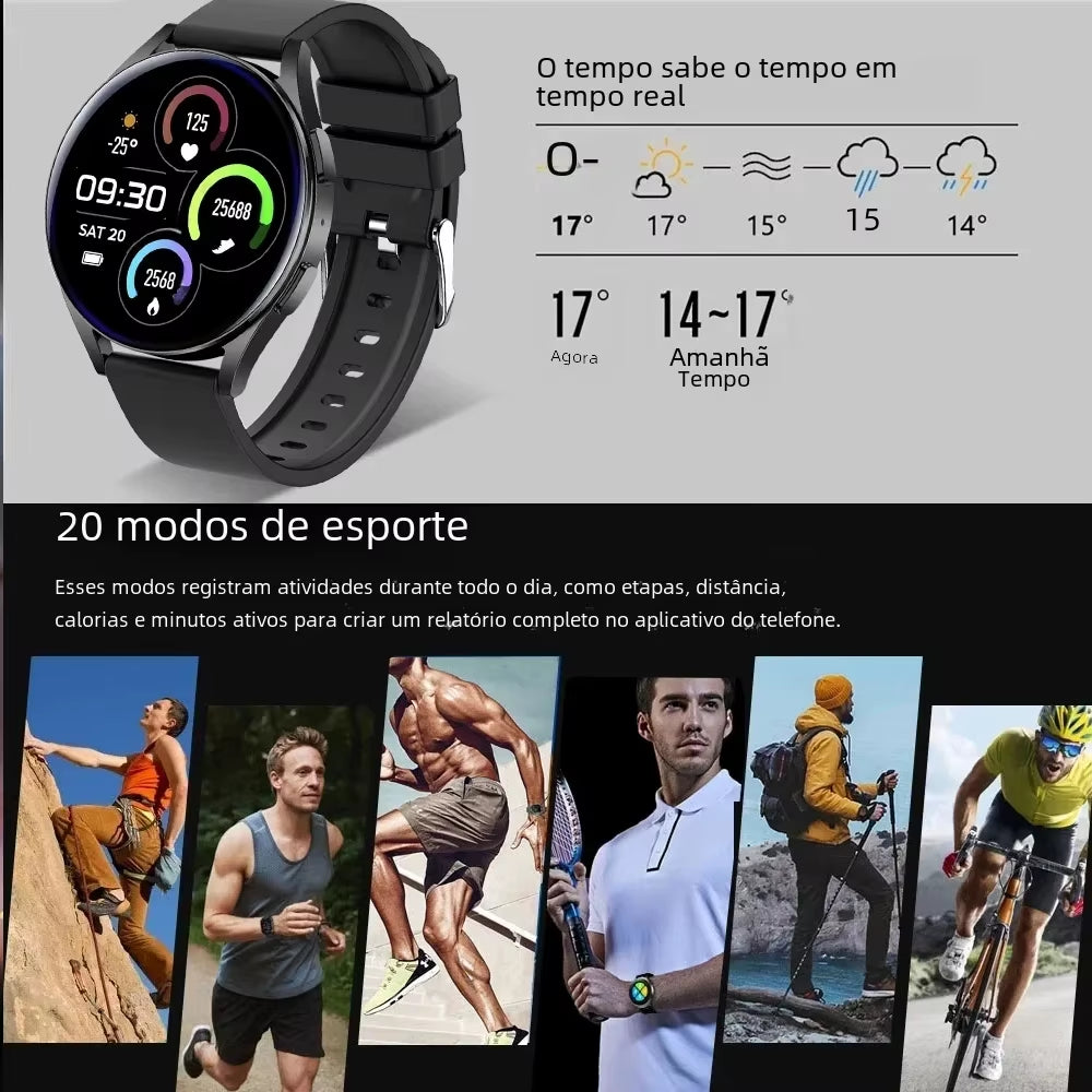 2025 New 6 Smartwatch ā Bluetooth Calling, Health Monitoring & Alarm | Stylish Sports Watch for Men & Women