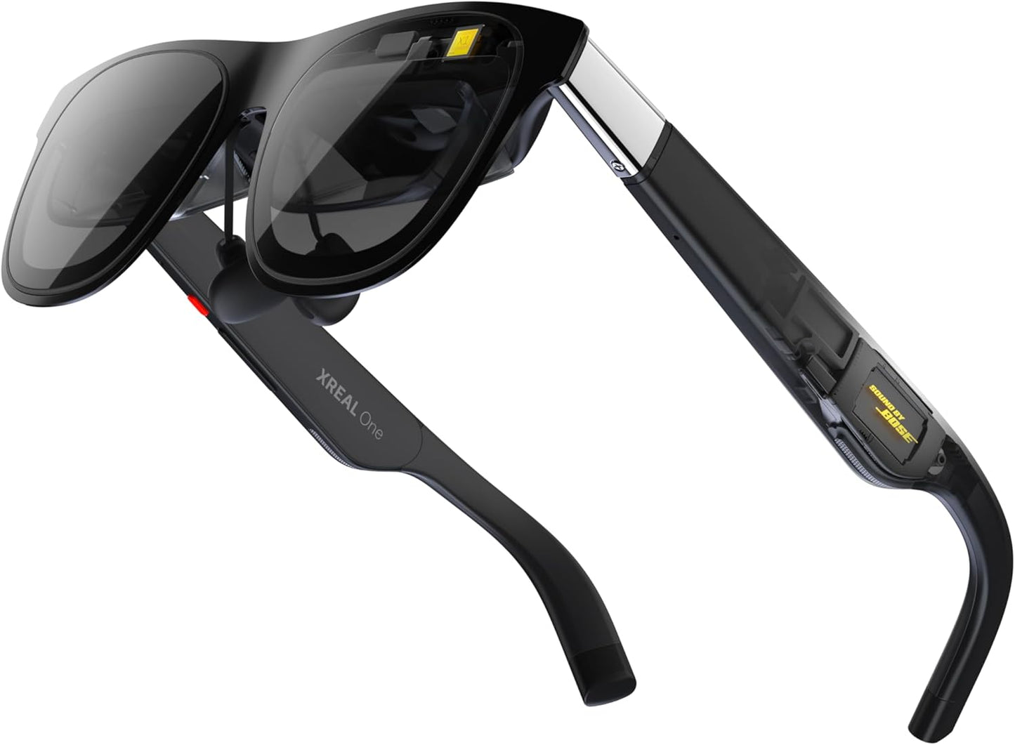 One AR Smart Glasses with X1 Chip – 147" 120Hz HD Display, 3DoF Motion, Adjustable Lens Transparency & Premium Audio | Compatible with iPhone 16/15, Steam Deck, ROG, Mac, PC, Android & iOS