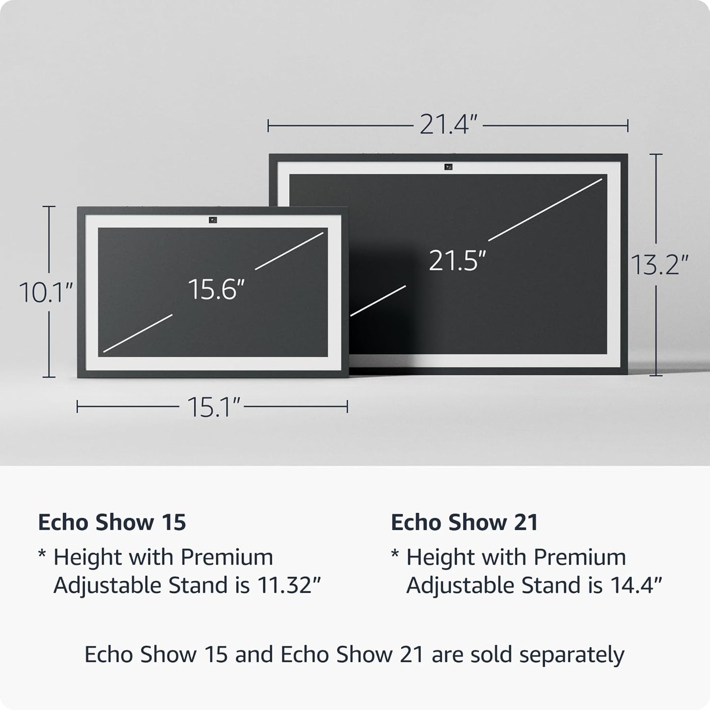 Echo Show 15 (Newest Model) – 15.6" Full HD Smart Kitchen Hub with Built-In Fire TV & Alexa