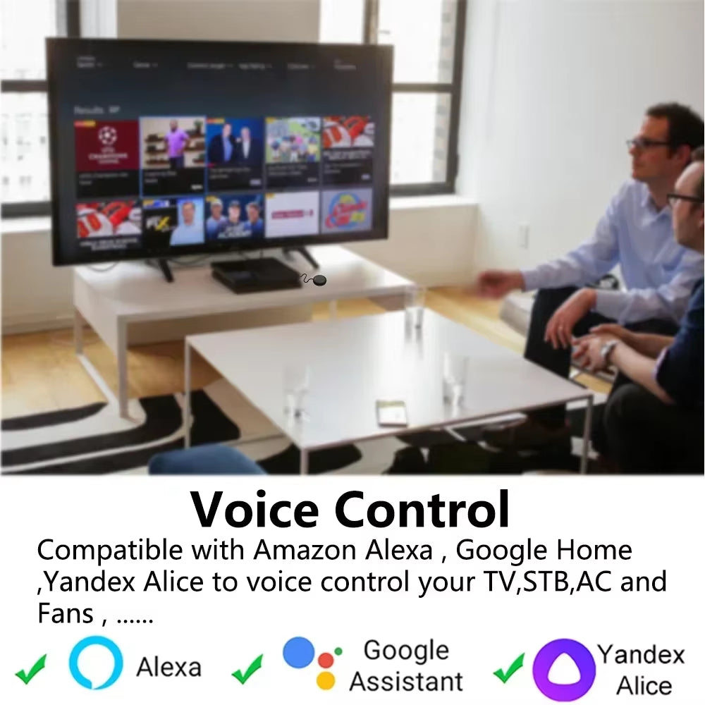Tuya WiFi Smart Universal IR Remote Control for TV & AC – Works with Alexa, Google Home & Yandex