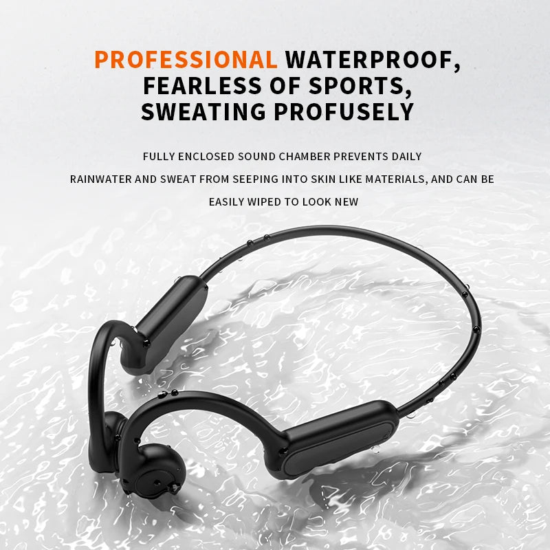 Xiaomi Real Bone Conduction Wireless Sport Headphones – Bluetooth Earbuds with Hands-Free Mic, Compatible for Running & Active Use