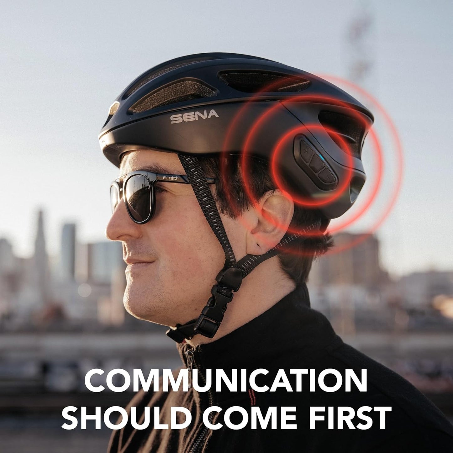 R1 / R1 EVO Smart Cycling Helmet with Integrated Communication System – Ride Safer & Stay Connected