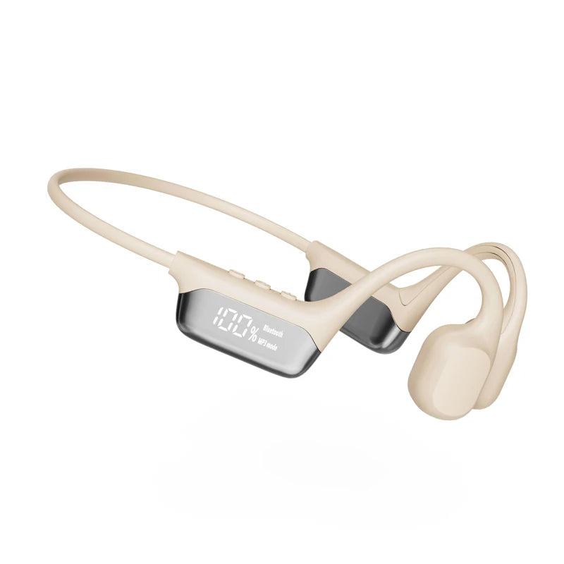 Bluetooth 5.4 Bone Conduction Headphones – Wireless IPX8 Waterproof Sports Earphones with 32GB MP3 Player, Perfect for Swimming & Outdoor Activities