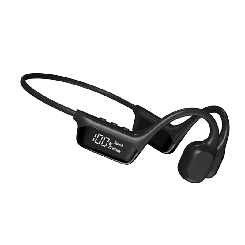 Bluetooth 5.4 Bone Conduction Headphones – Wireless IPX8 Waterproof Sports Earphones with 32GB MP3 Player, Perfect for Swimming & Outdoor Activities