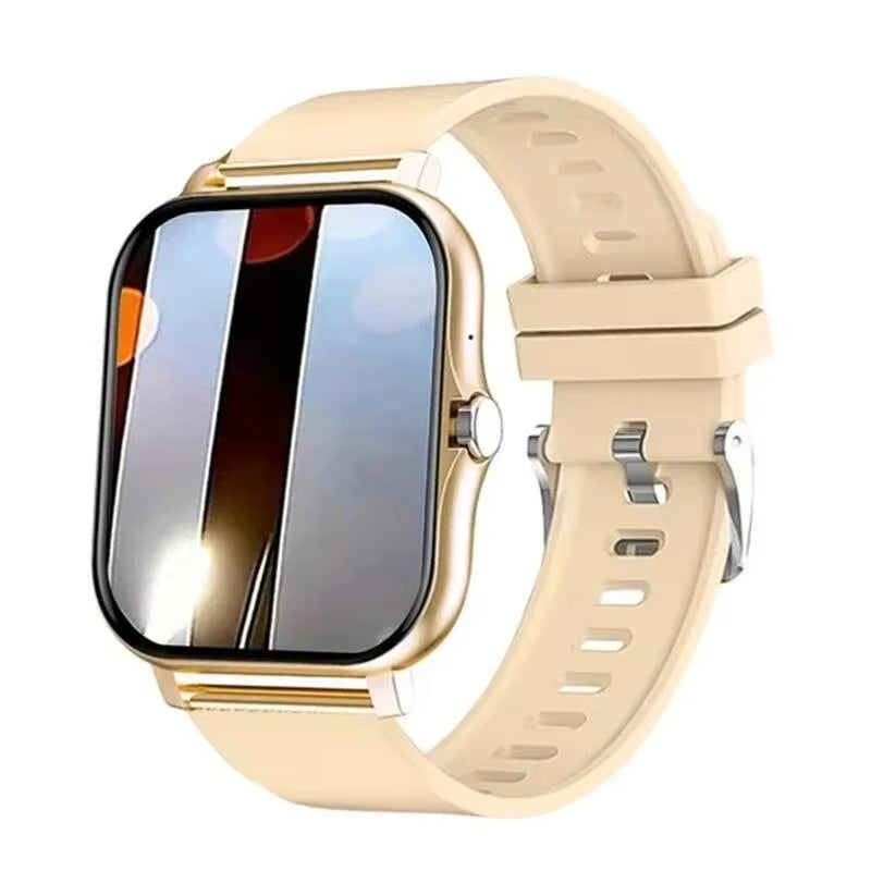 2025 New Smart Bluetooth Call & Message Reminder Watch – Full Touch Screen Fitness Tracker for Men & Women, Perfect Gift