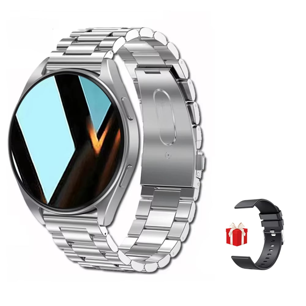 2025 New 6 Smartwatch ā Bluetooth Calling, Health Monitoring & Alarm | Stylish Sports Watch for Men & Women