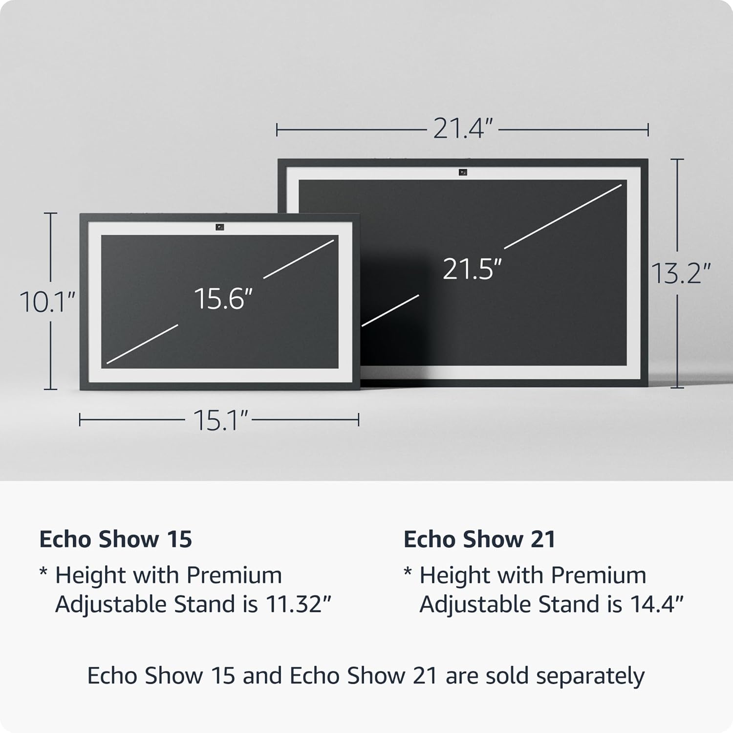 Echo Show 15 (Newest Model) – 15.6" Full HD Smart Kitchen Hub with Built-In Fire TV & Alexa