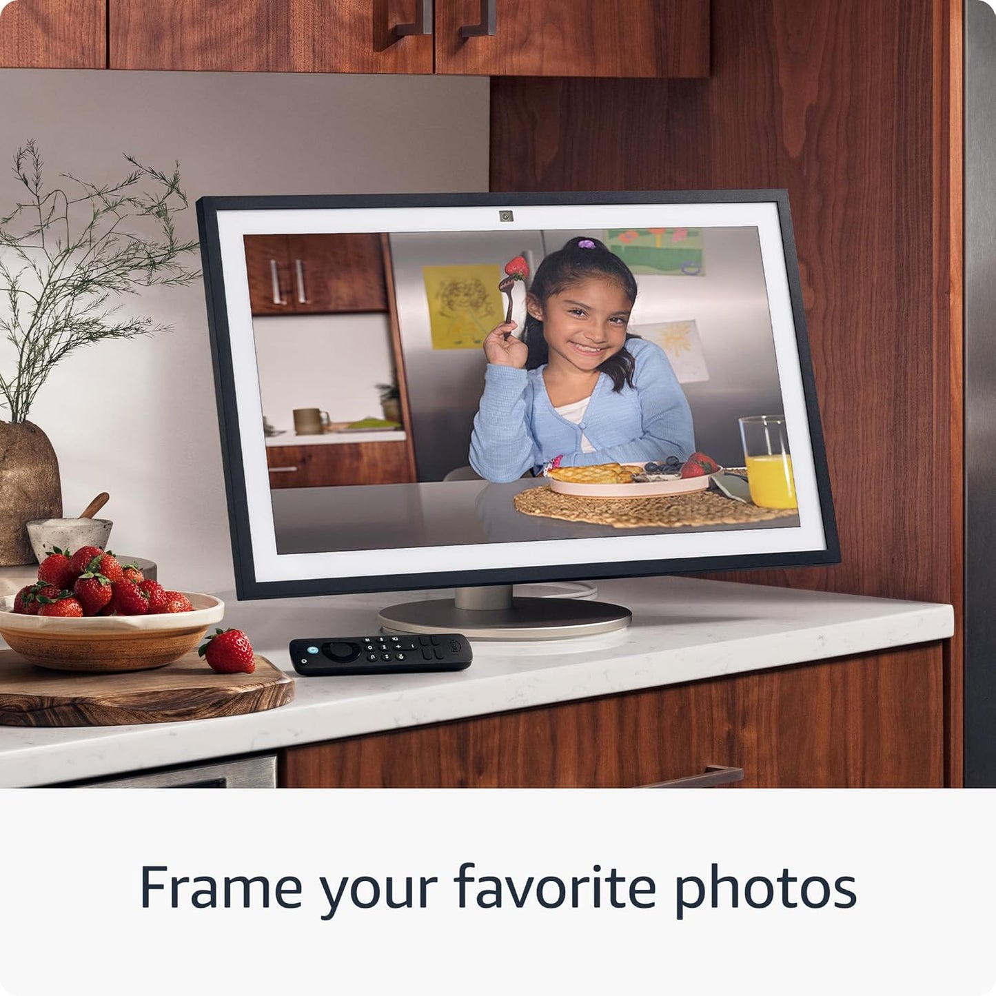 Echo Show 15 (Newest Model) – 15.6" Full HD Smart Kitchen Hub with Built-In Fire TV & Alexa