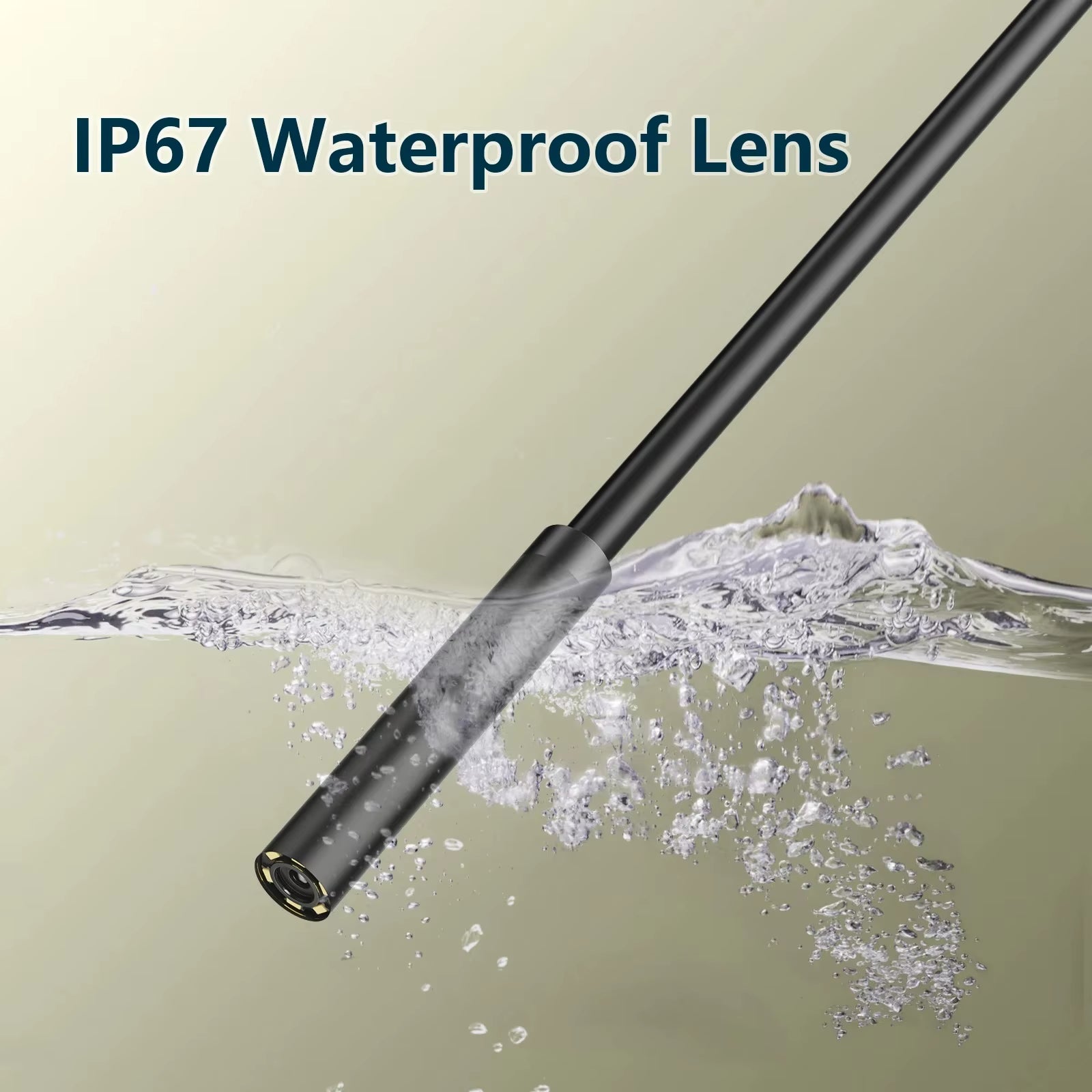 7.0MM IP67 Waterproof USB Type-C Endoscope Camera with 6 Adjustable LEDs – Flexible Inspection Borescope for Android Phones & PCs