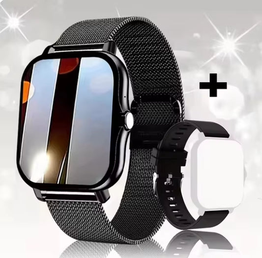 2025 New Smart Bluetooth Call & Message Reminder Watch – Full Touch Screen Fitness Tracker for Men & Women, Perfect Gift