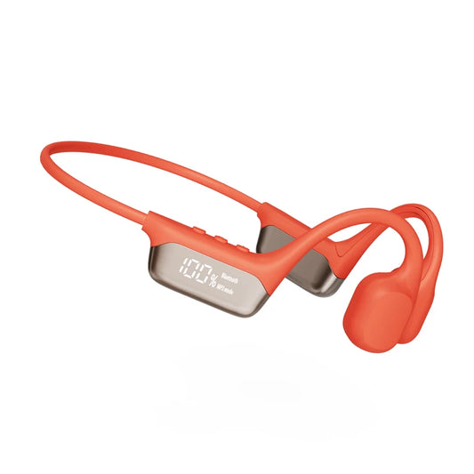 Bluetooth 5.4 Bone Conduction Headphones – Wireless IPX8 Waterproof Sports Earphones with 32GB MP3 Player, Perfect for Swimming & Outdoor Activities