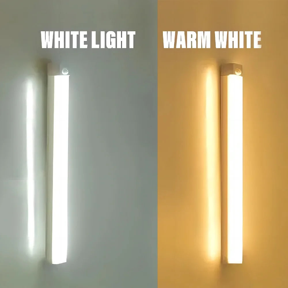 LED Motion Sensor Light Wireless Rechargeable Night Light with USB Type-C Charging – Cabinet, Wardrobe, Staircase, Kitchen Backlight